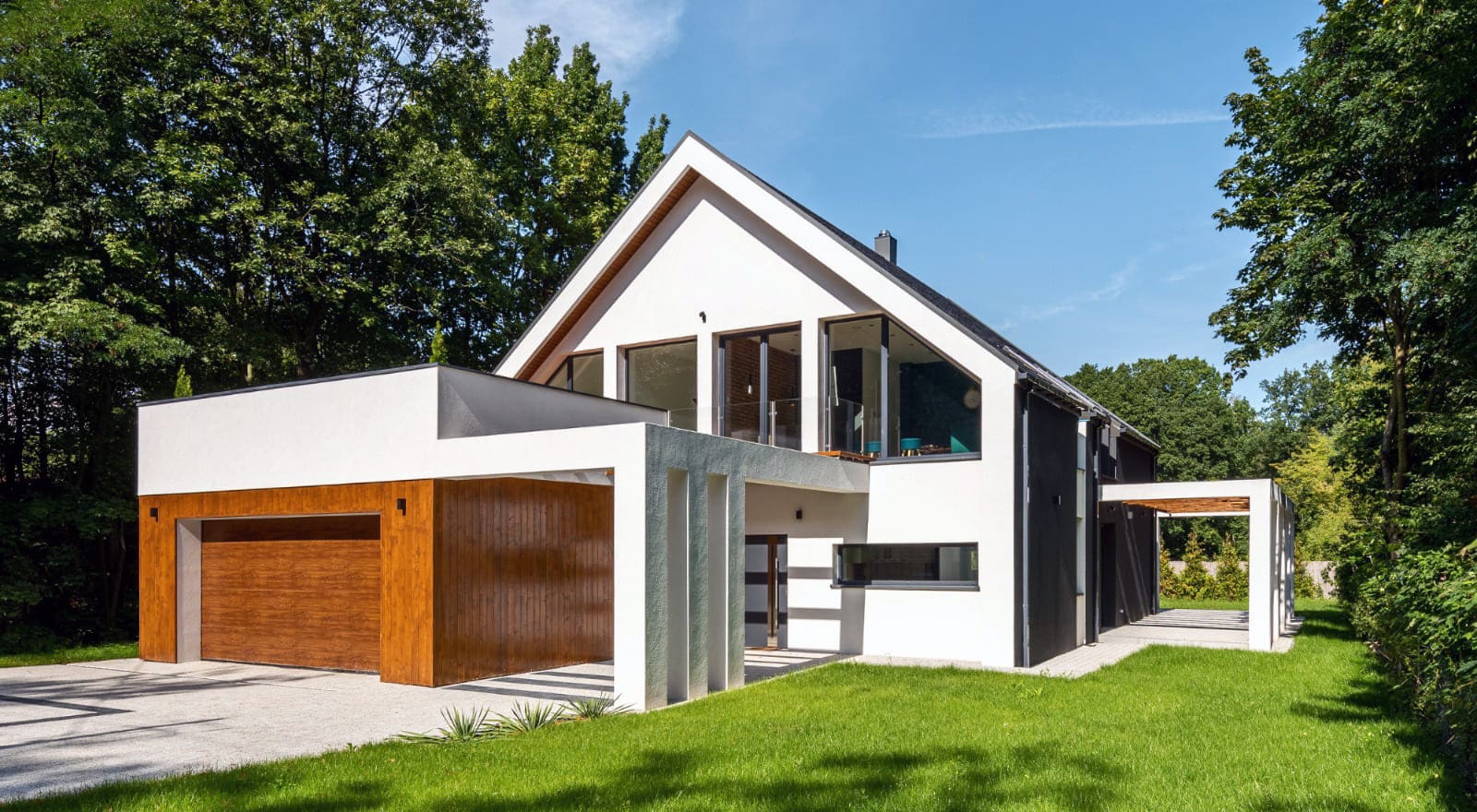 Casa in legno bioedilizia - esterno